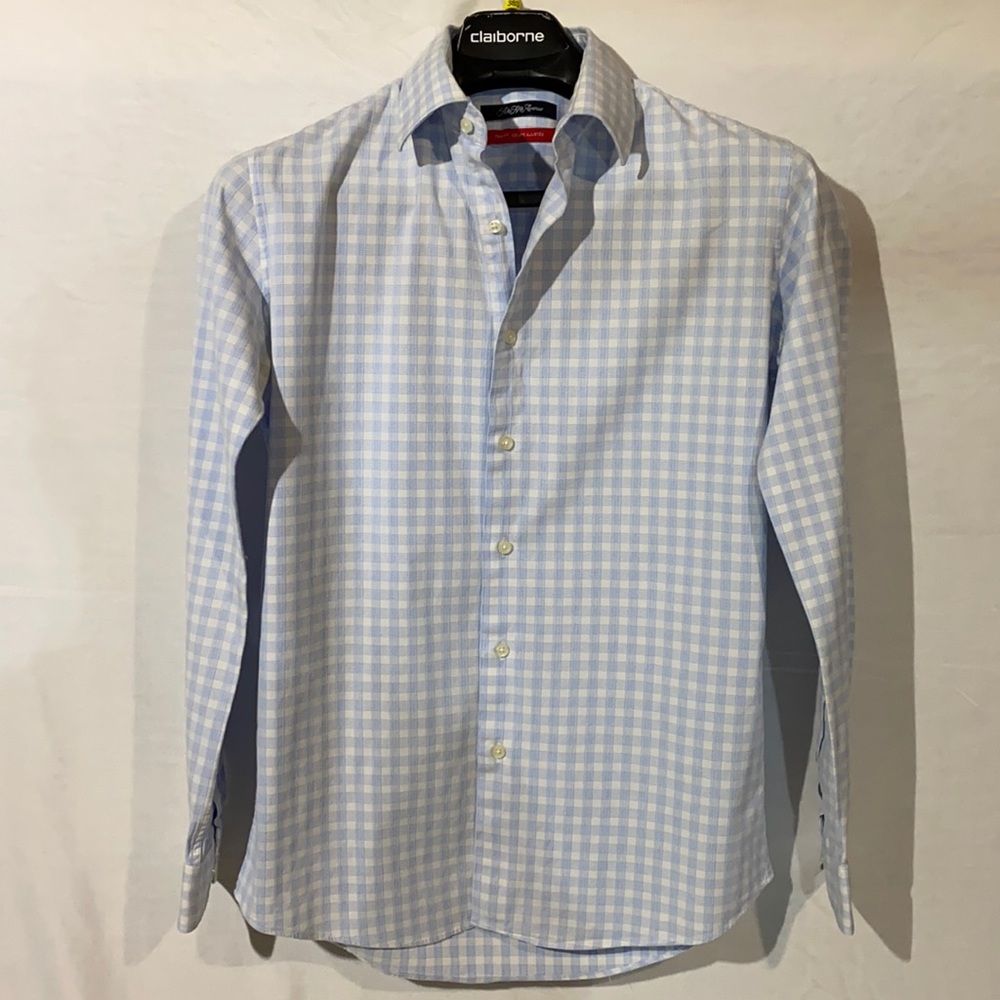 Saks Fifth Avenue Dress Shirt - Trim Fit, 15 Neck, 32/33 Neck
